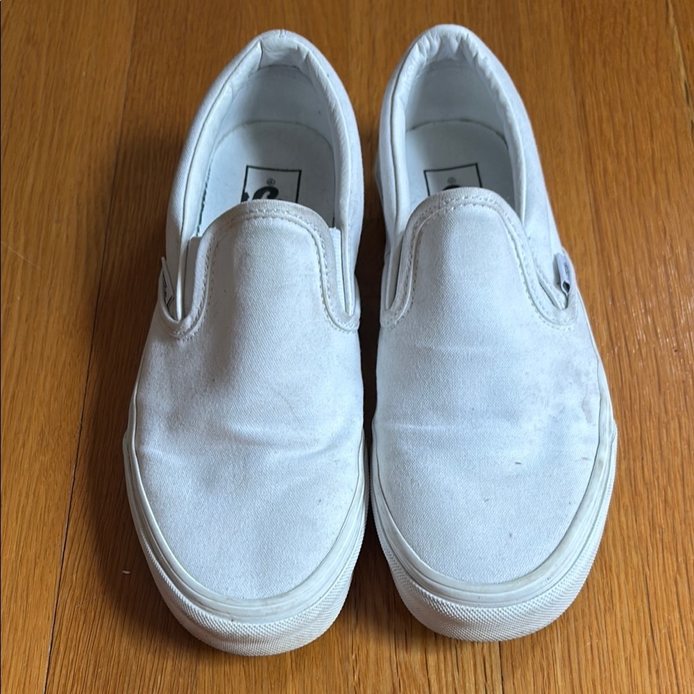 Classic White Slip-on Vans